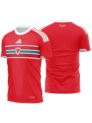 Arte Vetor Camisa Gales Local 2026