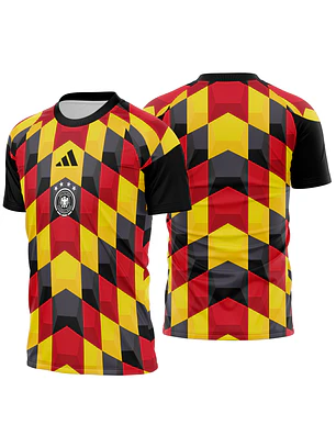 Arte Vetor Camisa Alemanha Pre-jogo 2026