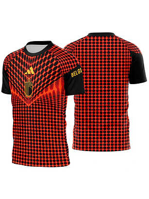 Arte Vetor Camisa Belgica Pre-jogo 2026
