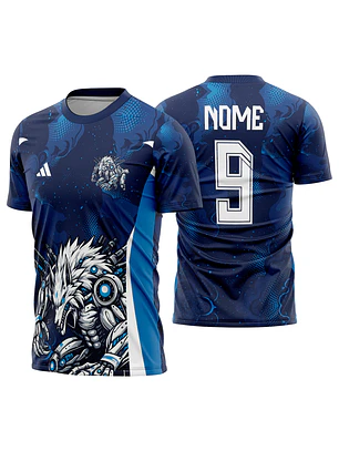 Arte Vetor Camisa Interclasse lobo Mod-903