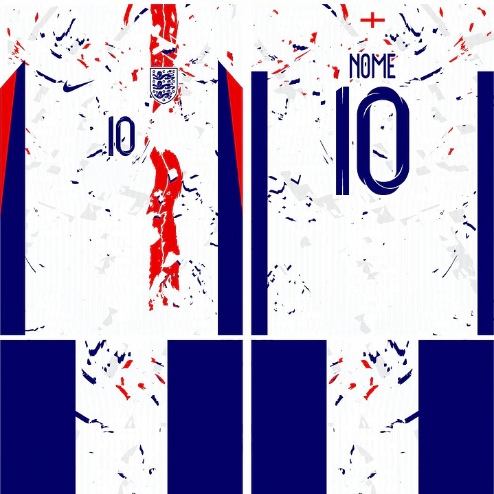 Arte Vetor Camisa Inglaterra conceito 2026 2