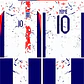 Arte Vetor Camisa Inglaterra conceito 2026 - Thumbnail 2