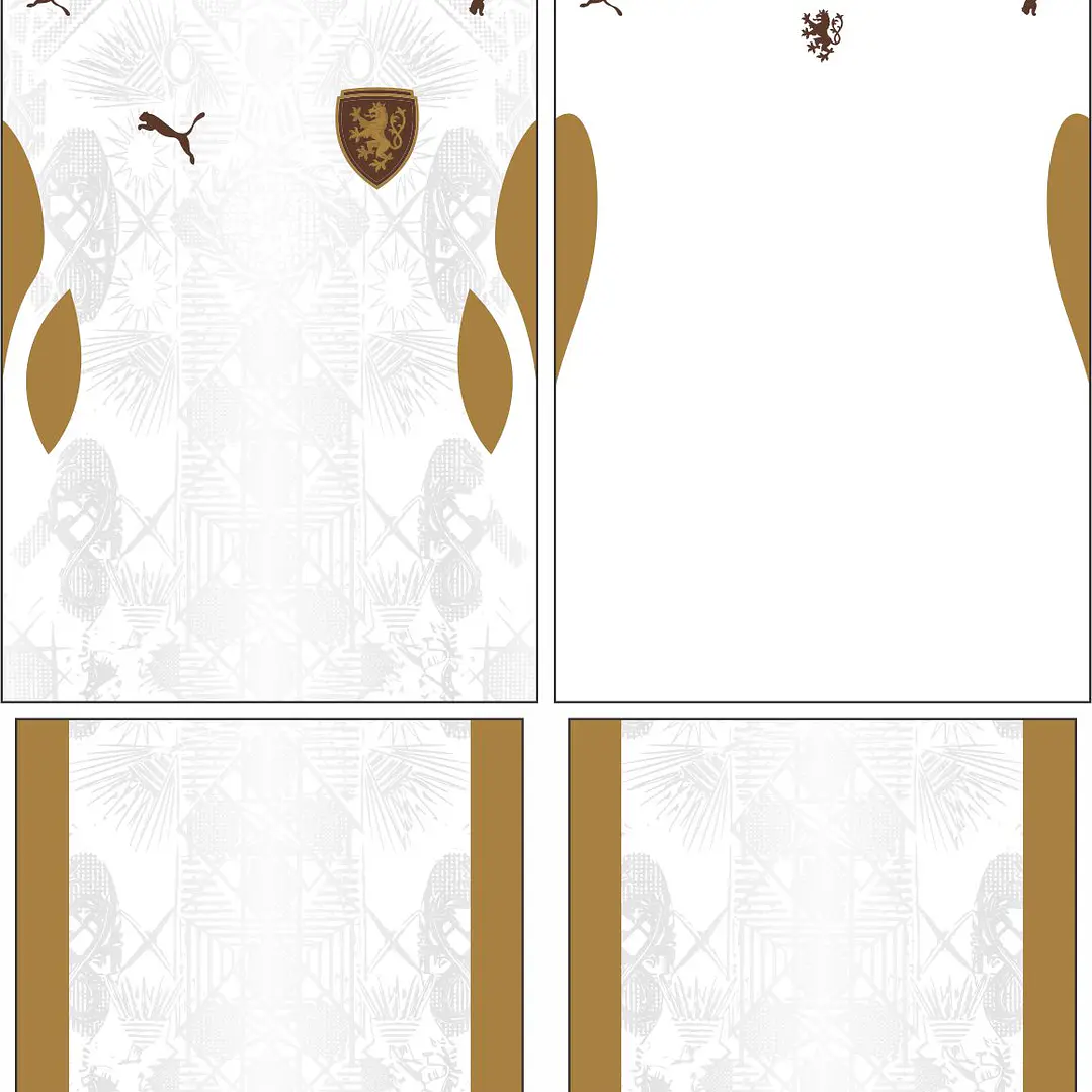 Arte Vetor Camisa Republica Checa Away 2026 2