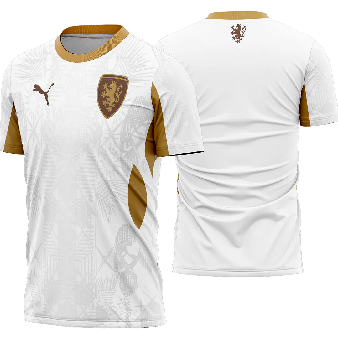Arte Vetor Camisa Republica Checa Away 2026 1