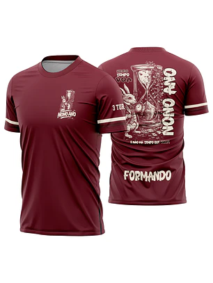 Arte Vetor Camisa Nono ano Ampulheta Mod-326