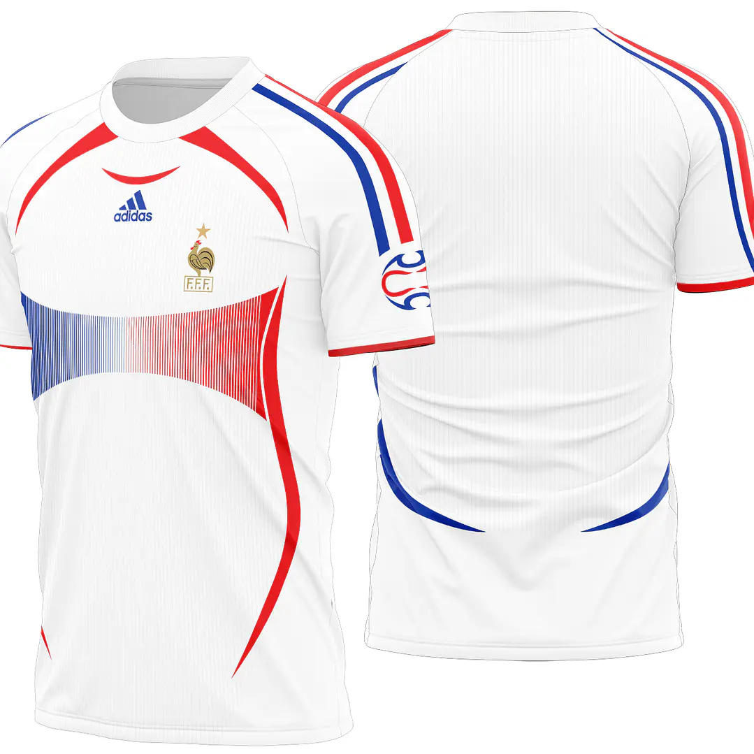 Arte Vetor Camisa França visita 2006 1