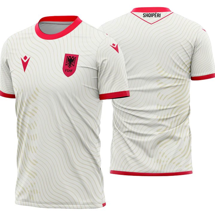 Arte Vetor Camisa Albania Away 2026 1