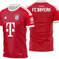 Arte Vetor Camisa Bayern München Home 2026-2027 - Thumbnail 1