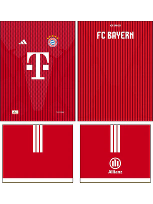 Arte Vetor Camisa Bayern München Home 2026-2027