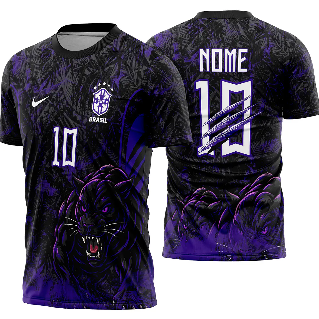 Arte Vetor Camisa Interclasse pantera Mod-905 1