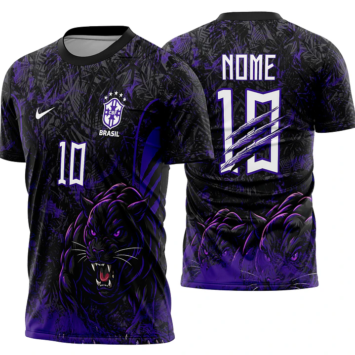 Arte Vetor Camisa Interclasse pantera Mod-905 1