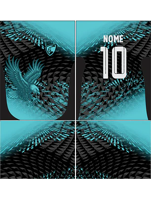 Arte Vetor Camisa Interclasse aguia Mod-906