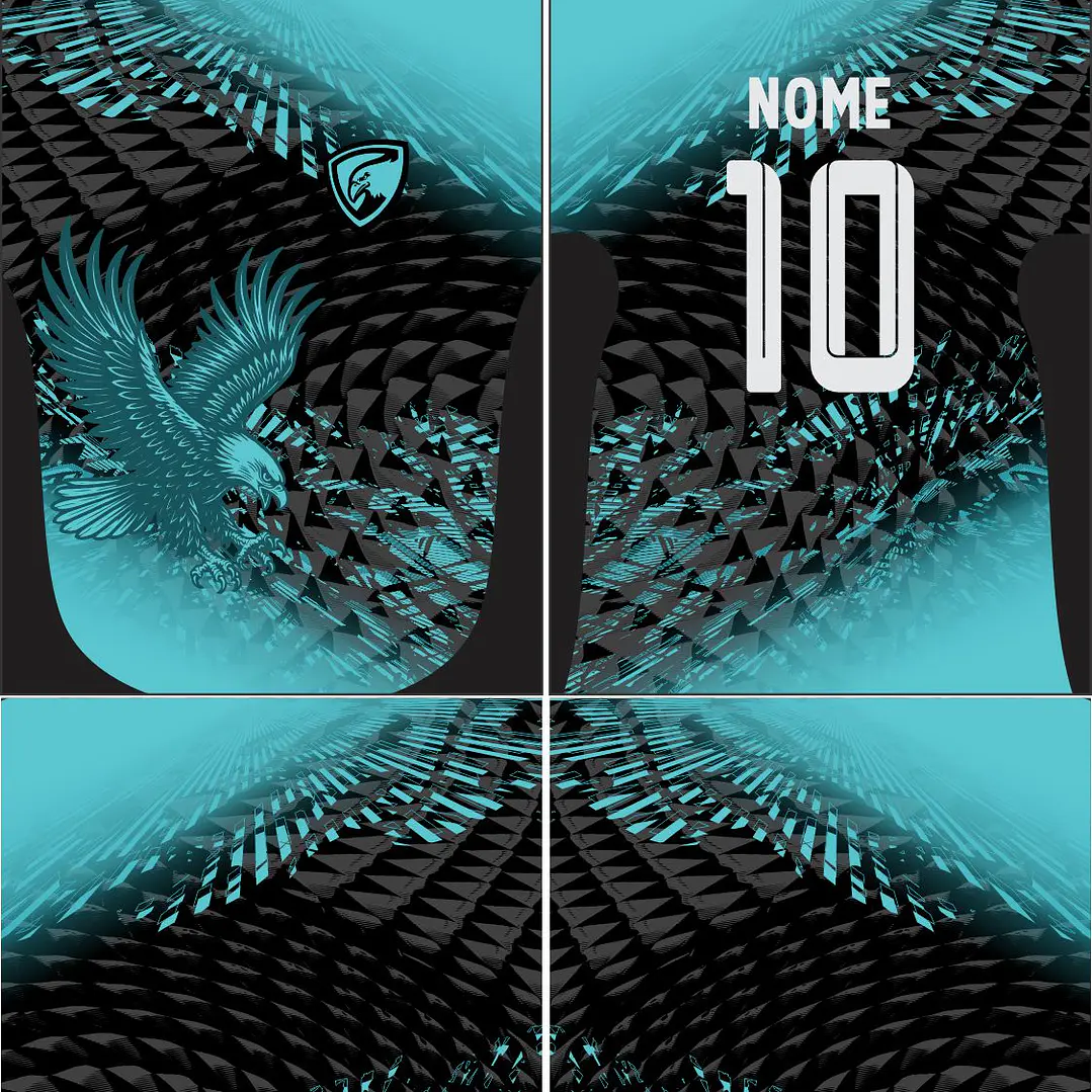 Arte Vetor Camisa Interclasse aguia Mod-906 2