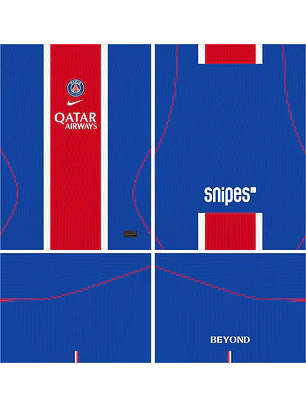 Arte Vetor Camisa Paris Saint Germain Home 2026-2027