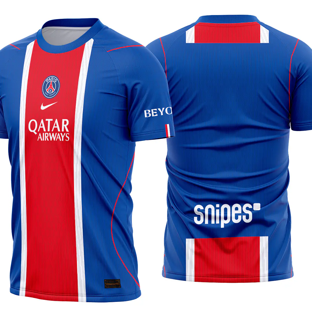 Arte Vetor Camisa Paris Saint Germain Home 2026-2027 1