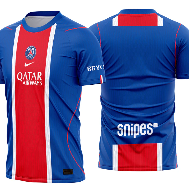 Arte Vetor Camisa Paris Saint Germain Home 2026-2027 1
