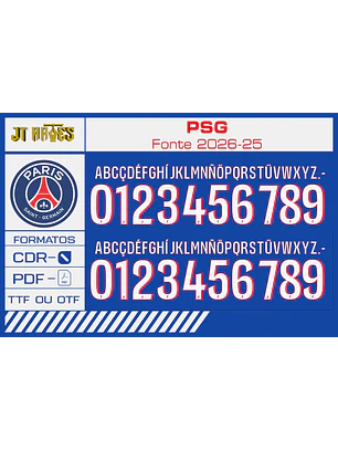 Fonte PSG ligue 1 2026