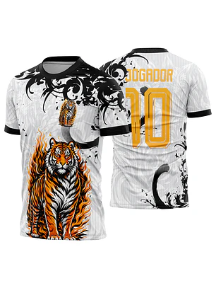 Arte Vetor Camisa Interclasse tigre Mod-908