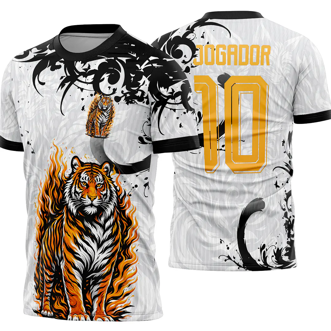 Arte Vetor Camisa Interclasse tigre Mod-908 1