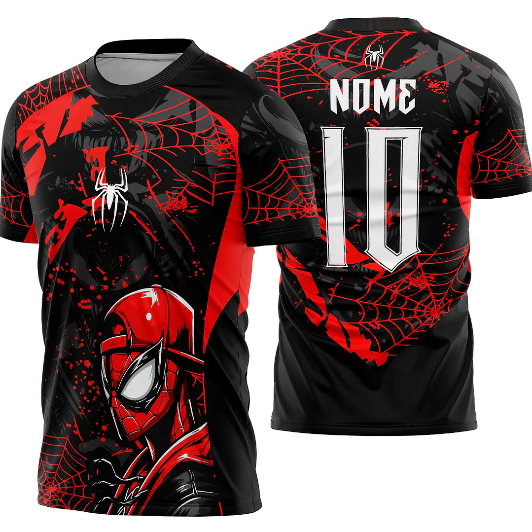 Arte Vetor Camisa Interclasse homem aranha Mod-911 1