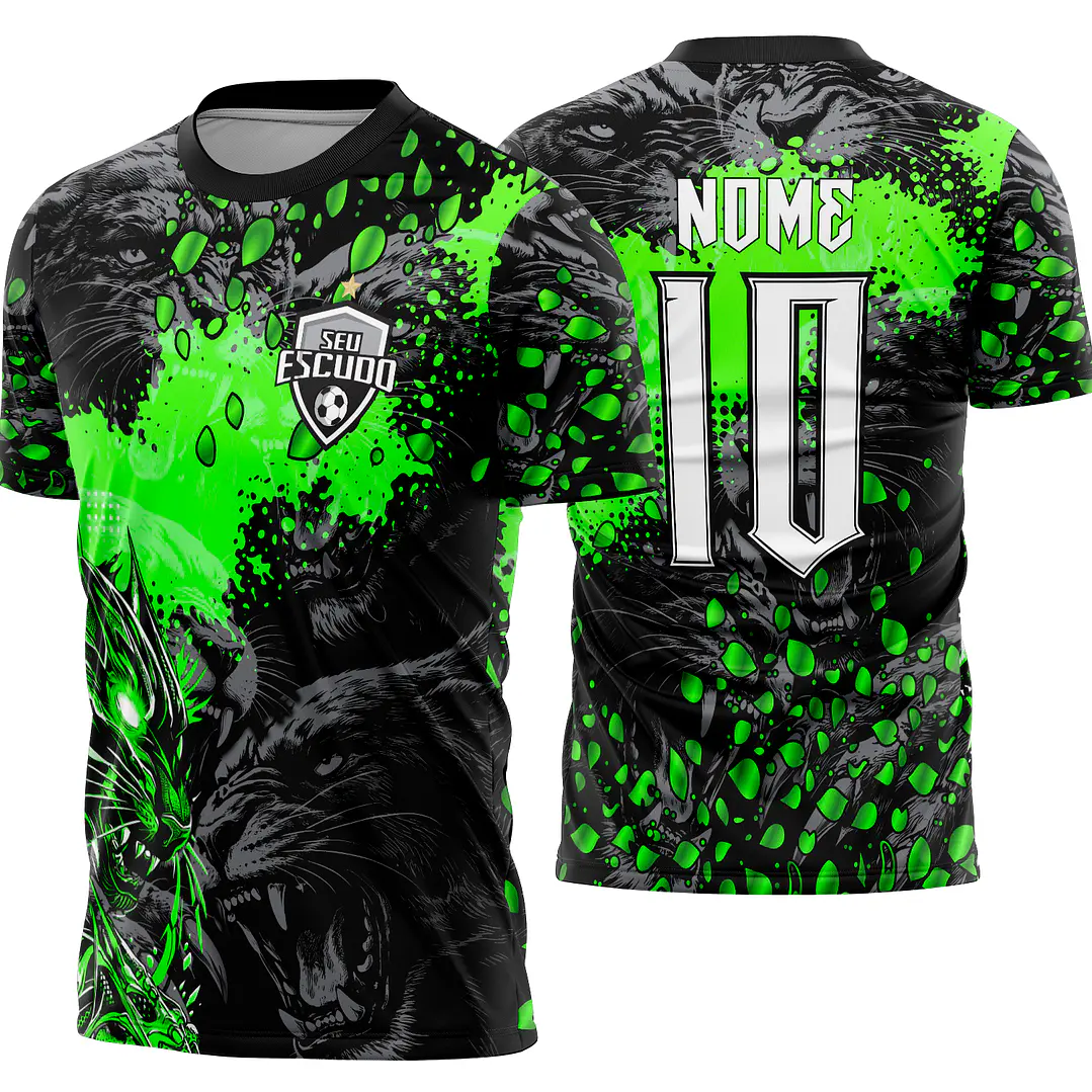 Arte Vetor Camisa Interclasse pantera Mod-912 1