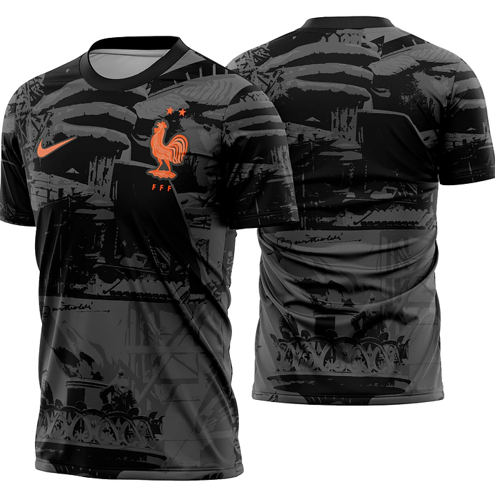 Arte Vetor Camisa França Lifestyle 2026 1