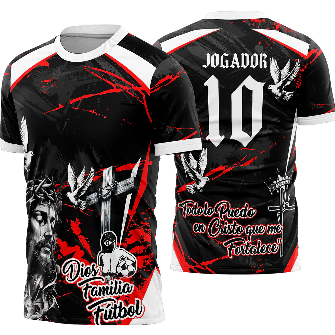 Arte Vetor Camisa Interclasse cristo Mod-913 1