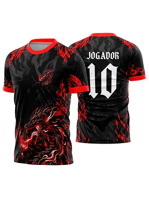 Arte Vetor Camisa Interclasse dragão Mod-915