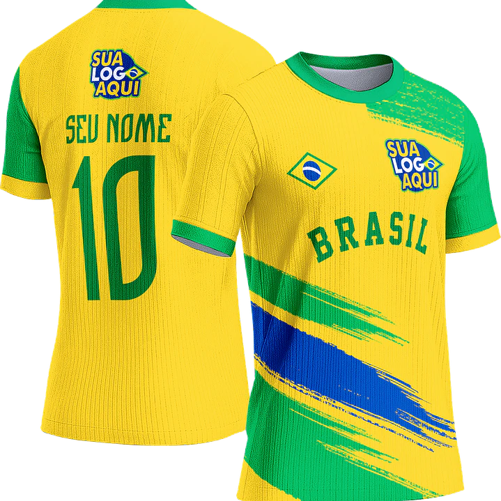 Arte vetor camisa Brasil Copa do Mundo 078 1