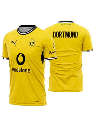Arte vetor camisa Borussia Dortmund Home 2026-2027