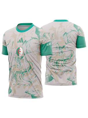 Arte vetor camisa Argelia Pre-jogo 2026