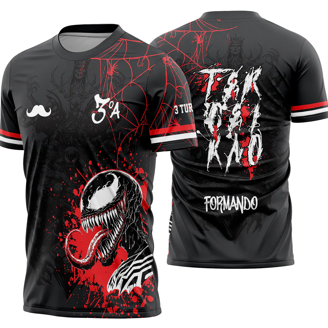 Arte Vetor Camisa Terceirão Venom Mod-329 1