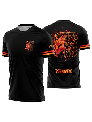Arte Vetor Camisa Terceirão Raposa Mod-330