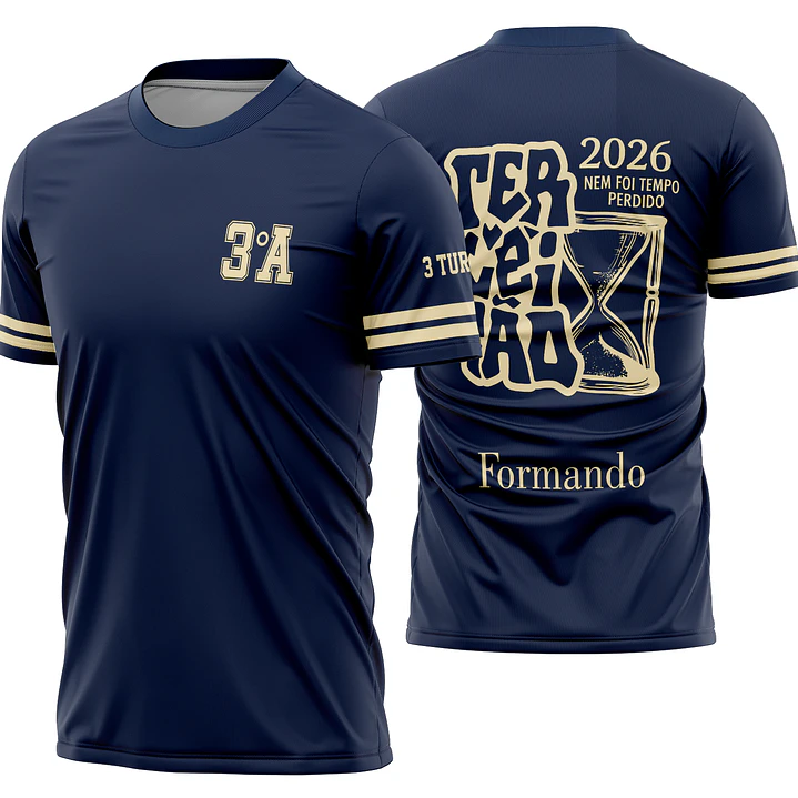 Arte Vetor Camisa Terceirão Ampulheta Mod-331 1