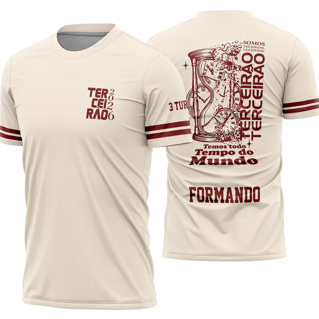 Arte Vetor Camisa Terceirão Ampulheta Frase Mod-334 1