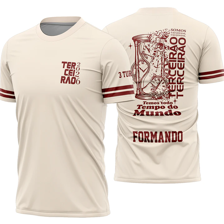 Arte Vetor Camisa Terceirão Ampulheta Frase Mod-334 1