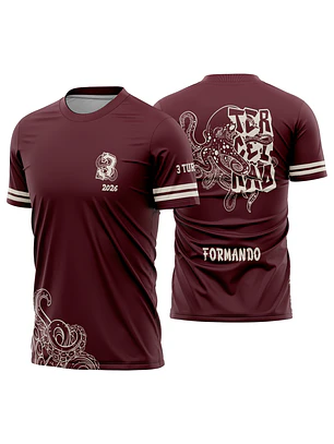Arte Vetor Camisa Terceirão Polvo Mod-337