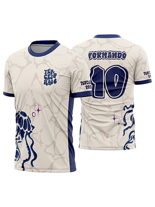 Arte Vetor Camisa Terceirão Agua Viva Mod-338