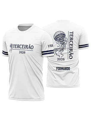 Arte Vetor Camisa Terceirão Agua Viva Mod-339
