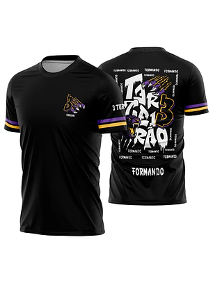 Arte vetor camisa Terceirão Pantera Garra Mod-343