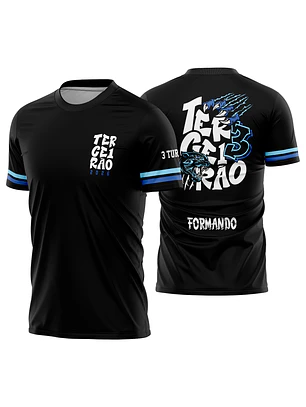 Arte vetor camisa Terceirão Puma Azul Mod-344