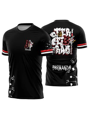 Arte vetor camisa Terceirão Cartas Baralho Mod-347