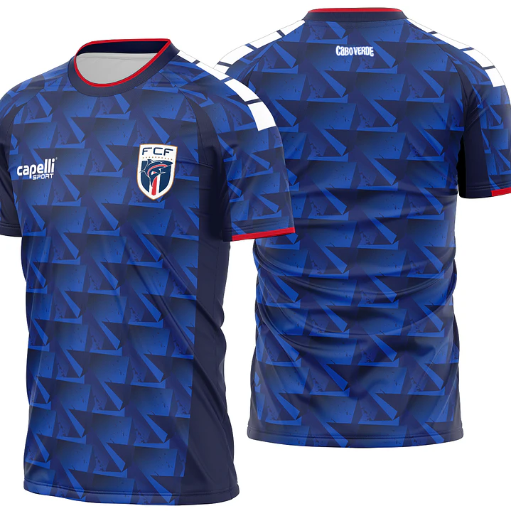 Arte Vetor Camisa Cabo Verde Home 2026 1