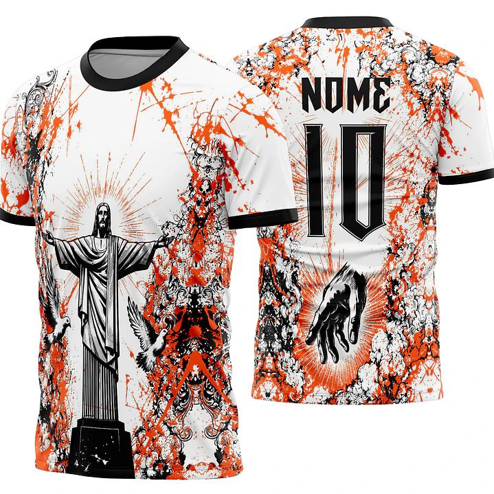 Arte Vetor Camisa Interclasse cristo Mod-917 1