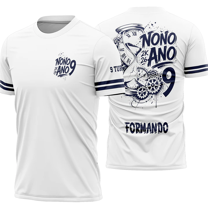 Arte Vetor Camisa Nono Ano Tempo Mod-341 1