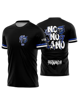 Arte Vetor Camisa Nono Ano Tubarão Ancora Mod-343