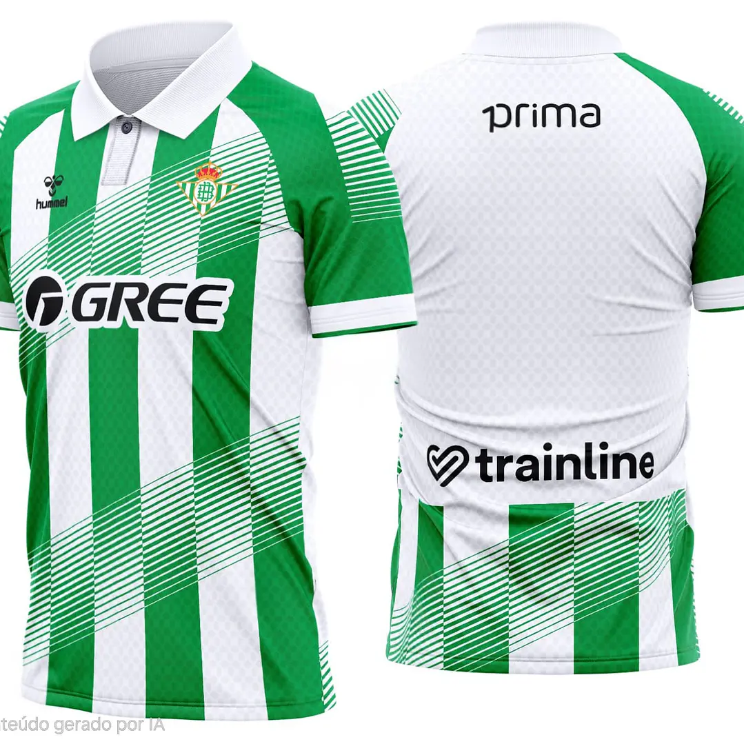 Arte Vetor Camisa Real Betis Local 2025-2026 1