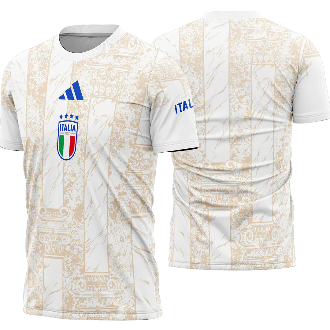 Arte Vetor Camisa Italia Pre-jogo 2026 1