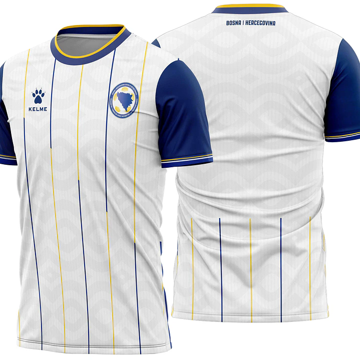 Arte Vetor Camisa Bosnia Y Herzegovina Away 2026 1