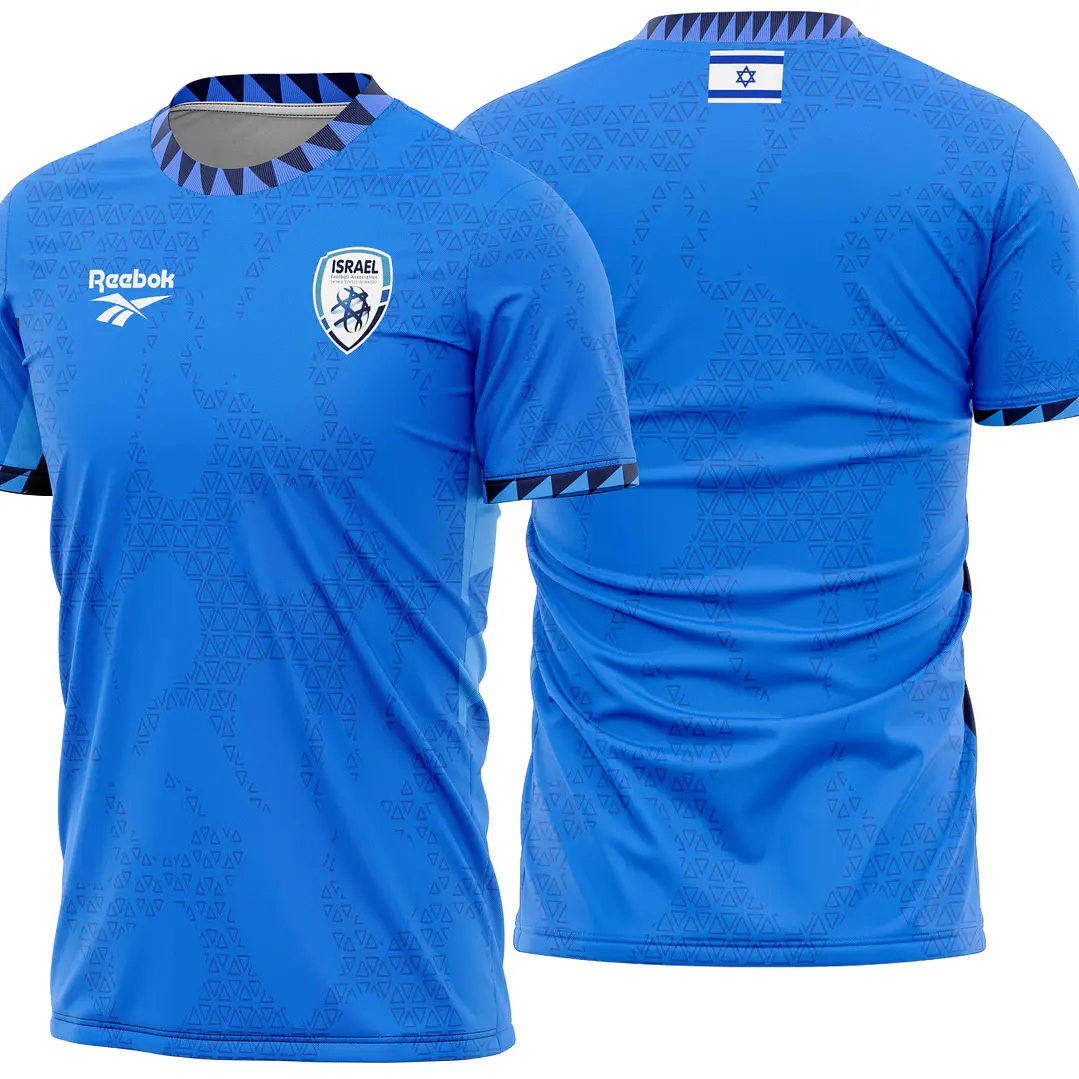 Arte vetor camisa Israel Away 2026 1